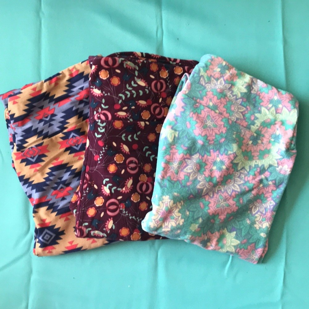 NWOT! Lula Roe Leggings OS Set#6